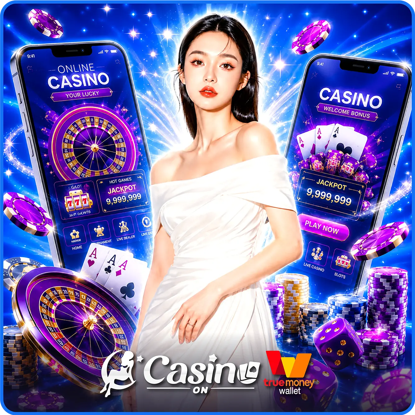 คาสิโน On Casino ค่ายเกมคาสิโนสดที่ได้รับความนิยมสูง