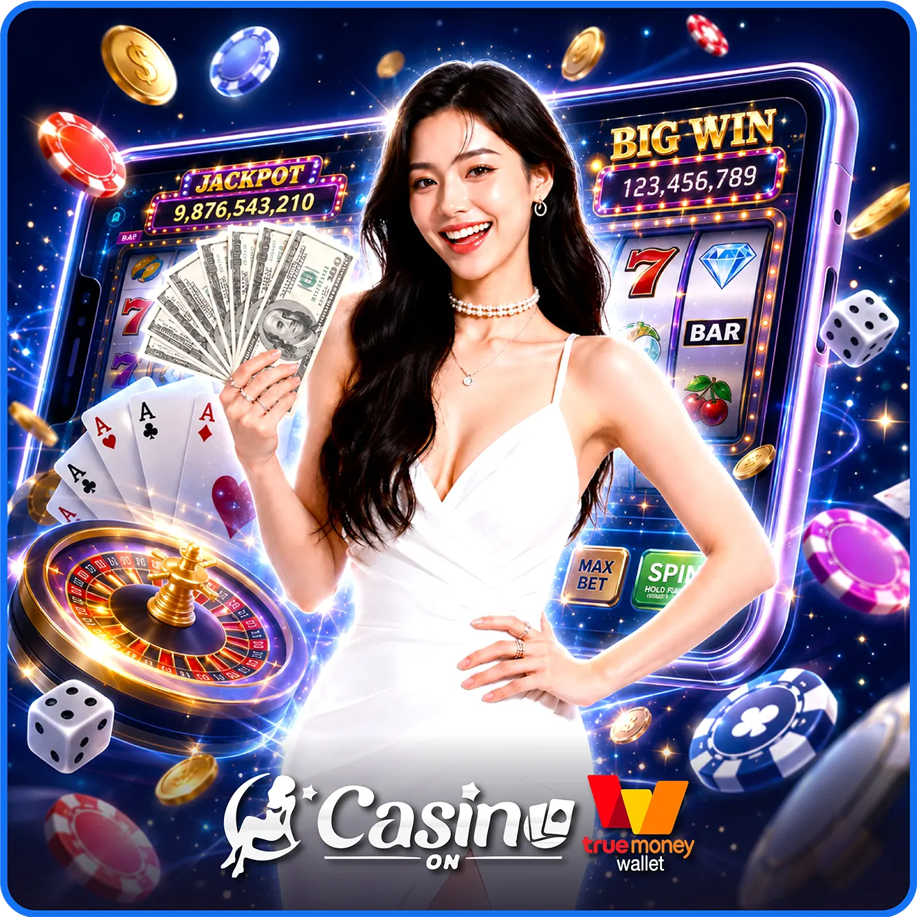 ทางเข้า On Casino ศูนย์รวมเกมคาสิโนสดระดับพรีเมียม เข้าเล่นได้ตลอด 24 ชั่วโมง